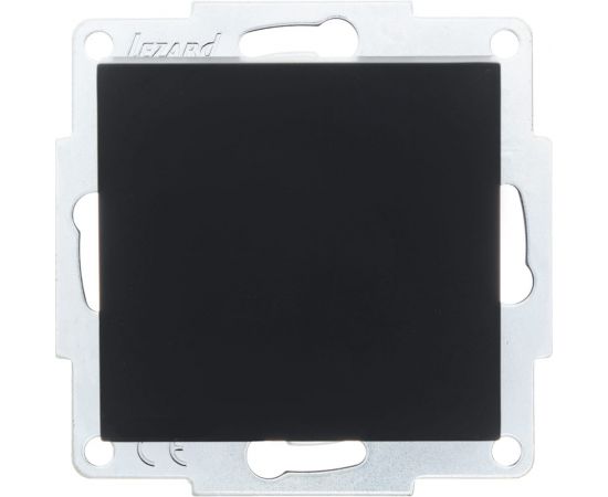 Выключатель Lezard VESNA чёрный бархат 742-4288-100 