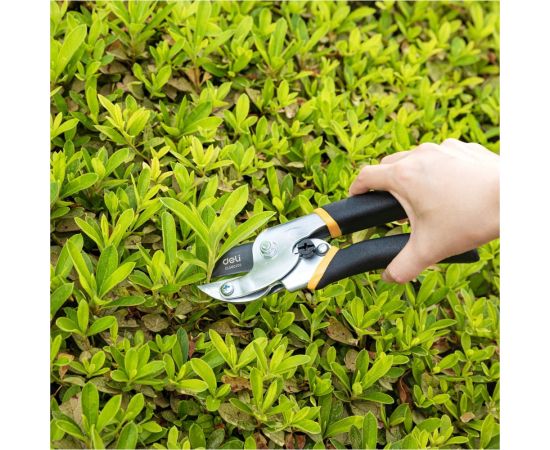 Универсальный садовый секатор DELI DL580205 200 мм, сталь 55С, уплотнённая противоскользящая ручка 98487 – изображение 8