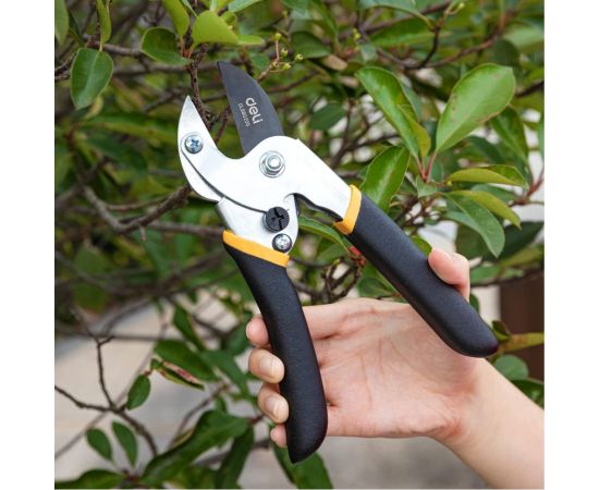 Универсальный садовый секатор DELI DL580205 200 мм, сталь 55С, уплотнённая противоскользящая ручка 98487 – изображение 7
