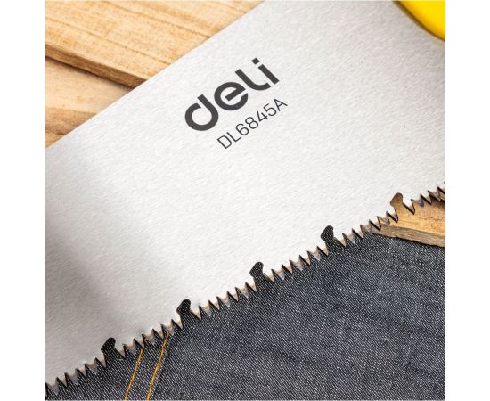 Ножовка по дереву DELI DL6845A 450 мм 98397 – изображение 9