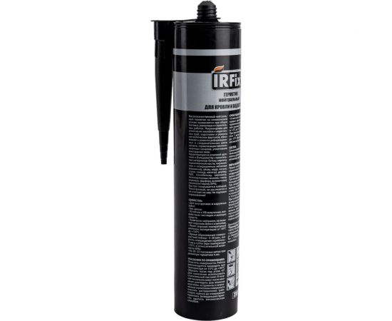 Герметик для кровли и водостоков IRFIX 310 мл, нейтральный, белый 20052 – изображение 4
