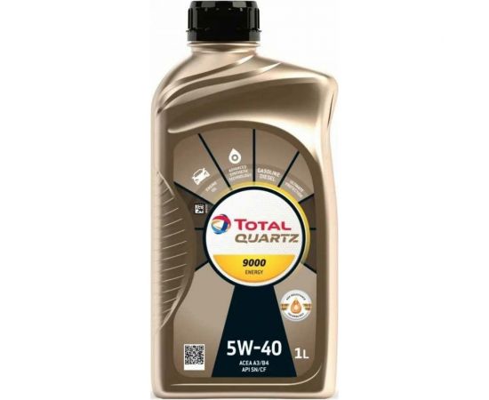 Масло для 4-х тактных двигателей TOTAL QUARTZ 9000 ENERGY 5W40, 1л 213765 – изображение 3