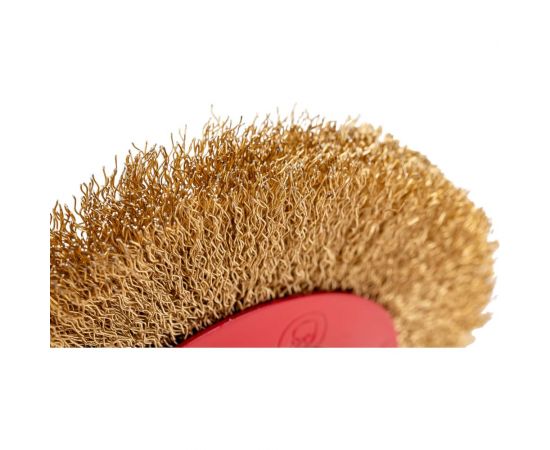 Щетка корщетка плоская YIDA 150x32 мм, мягкая проволока TORGWIN T137145 – изображение 2