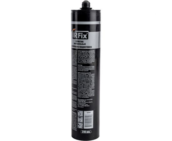 Герметик для кровли и водостоков IRFIX 310 мл, нейтральный, белый 20052 – изображение 3