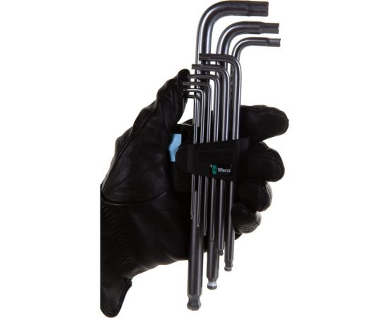 Набор Г-образных ключей 3950/9 PKL CLIP 9TLG WERA WE-022720 – изображение 4