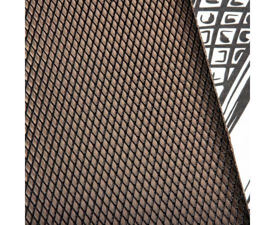 Облицовка радиатора Dreamcar 25x100 см, алюминий, ячейка 6x2 мм, черная DC-000-0000188 – изображение 4