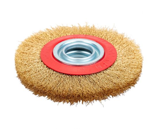 Щетка корщетка плоская YIDA 150x32 мм, мягкая проволока TORGWIN T137145 – изображение 3