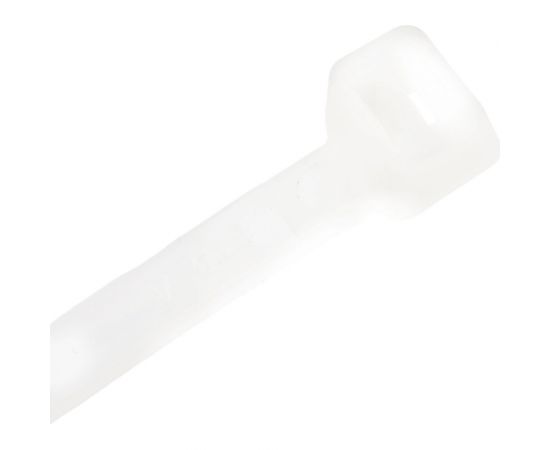 Нейлоновый хомут стяжка DolleX 7,6х300 мм, уп. 100 шт., белый SN-831 – изображение 2