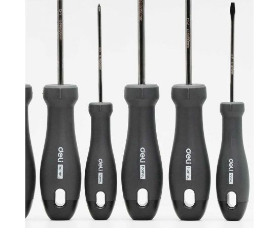 Набор отверток DELI Home Series Black HT1006 6 шт. 104596 – изображение 5