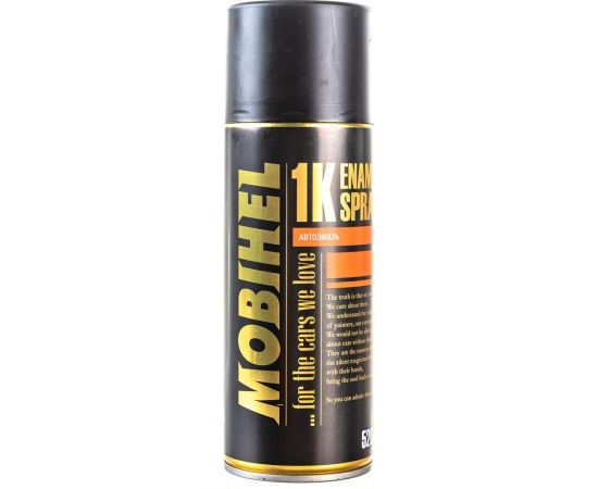 Краска MOBIHEL 601 Черная, аэрозоль, 520 мл 40467602А – изображение 3