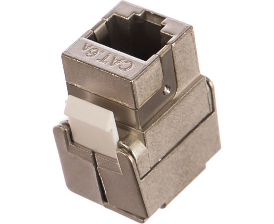 Модуль Keystone NIKOMAX категория 6a, RJ45/8P8C, металлик NMC-KJSA2-ET-MT – изображение 2