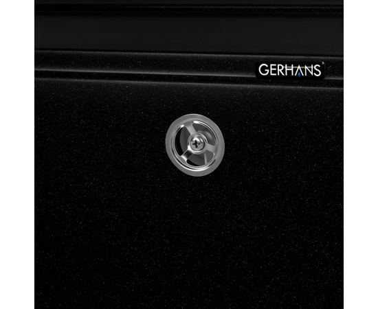 Кухонная мойка Gerhans A 12 25 ОНИКС /БЕЛАРУСЬ/ 595х515 мм А12-25 – изображение 4