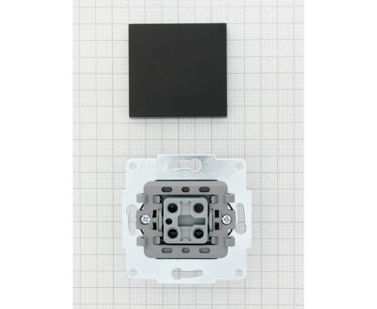 Выключатель Lezard VESNA чёрный бархат 742-4288-100 – изображение 2