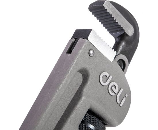 Трубный ключ Стиллсона DELI DL105018 облегченный, 405 мм ширина захвата 60 мм, алюминиевый сплав + CrMo 114787 – изображение 5