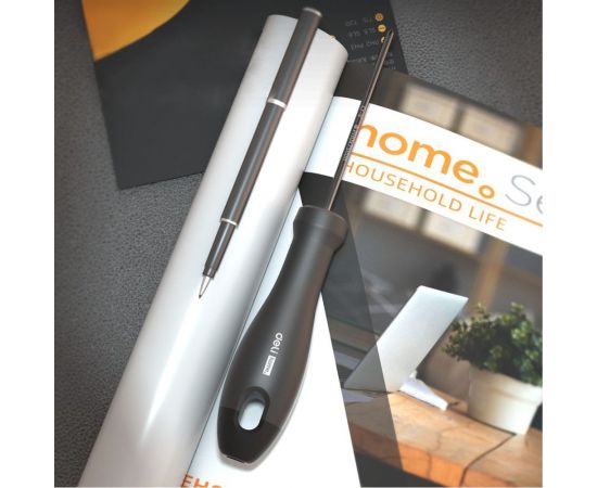 Шлицевая отвёртка DELI Home Series Black HT1105 5x100 мм 104604 – изображение 4