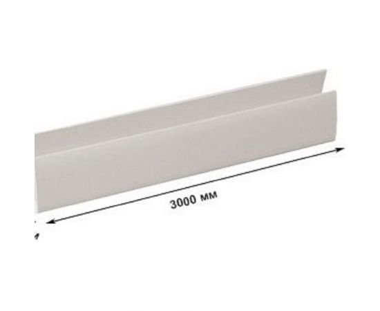 Торцевой стартовый профиль пвх Центурион 0,015x0,025x3 м 55447 