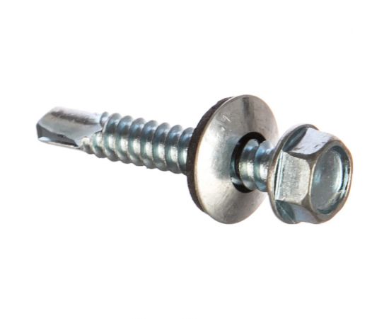 Кровельный саморез Качественный КРЕПЕЖ цинк, 6.3х38 мм, 85 шт 0500197 КЧ 