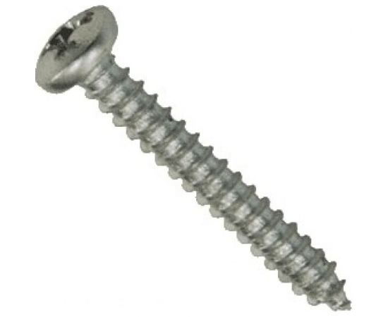 Шуруп с полукруглой головкой Метизный двор 6,3x 70 оцинкованный DIN 7981, 50 шт. 4690441025852 