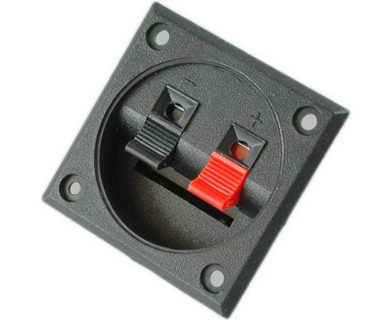 Прищепка аудио Pro Legend двойная квадратная, пластик на корпус PL2250 