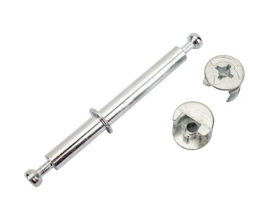 Эксцентриковая стяжка Tech-Krep цинк, 83 мм, 1 шт. пакет 153889 