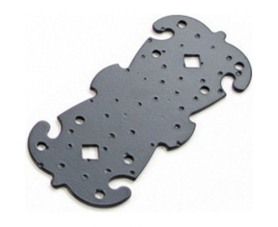 Пластина декоративная фигурная Tech-Krep 135-60 мат черный - накл. 148343 