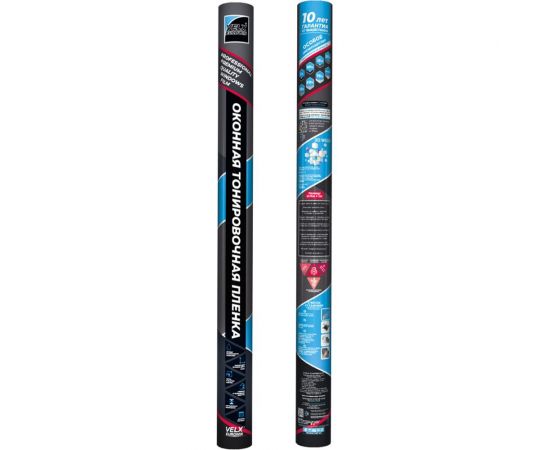 Тонировочная оконная пленка VELX EUROWIN в тубе, 35%, 0.75х3 м 55203 