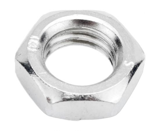 Гайка Море-Метизов DIN 439, класс прочности 6, цинк, М16, 10 шт. GAYKA439CM1610M 