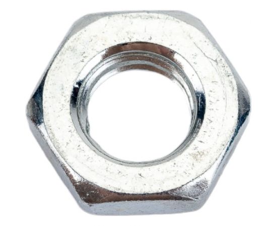 Гайка Море-Метизов DIN 439, класс прочности 6, цинк, М10, 25 шт. GAYKA439CM1025M 