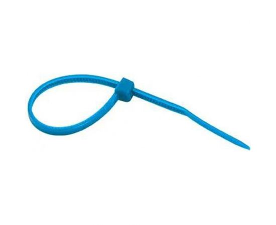 Кабельный хомут duwi нейлон, 200x3,6 мм, синий, 25 шт. 30233 9 