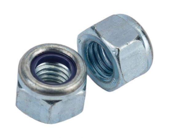 Гайка Море-Метизов DIN 982, класс прочности 8, цинк, М8, 100 шт. GAYKA982CМ8100М 