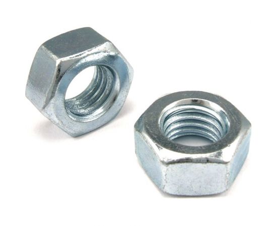 Гайка Море-Метизов DIN 934, класс прочности 12, цинк, M10, 50 шт. GAYKA934СM1050M 