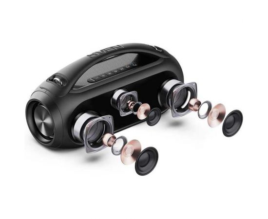 Портативная колонка SVEN АС PS-380 черная, 40 Вт, Waterproof (IPx5), TWS, Bluetooth, FM, USB, 3000 мА*ч SV-021290 – изображение 5