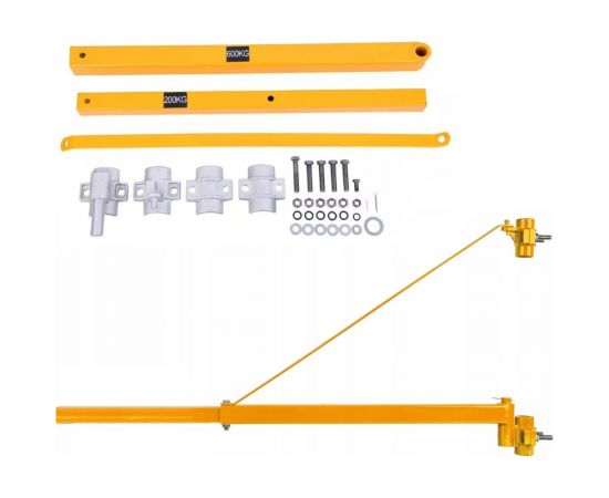 Штанга поворотная для подвеса мини тали на строительные леса 750-1100 мм OCALIFT oca1004894 – изображение 4
