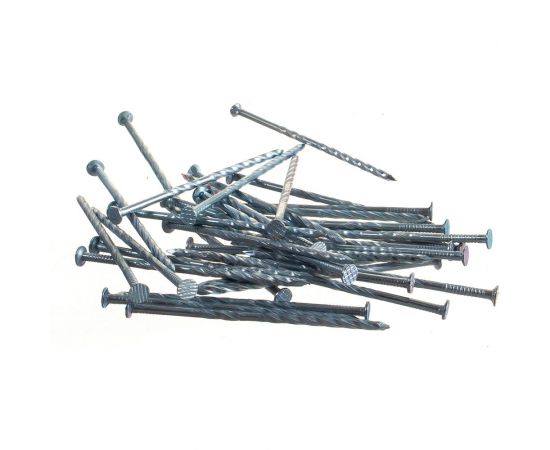 Винтовой оцинкованный гвоздь Tech-Krep 3.0х80, 0.5кг, пакет 128303 – изображение 2