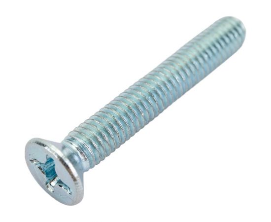 Винт Качественный КРЕПЕЖ потай с метр. резьбой, DIN 965, 6x40, 60 шт 0200891 КЧ – изображение 2