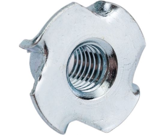 Гайка Мир крепежа DIN 1624, М8, мебельная, врезная, цинк (250 шт) Т0000014448 – изображение 5