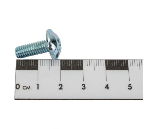 Винт Мир крепежа DIN 967, М6x16 мм, 4,8, цинк, 200 шт. Т0000009694 – изображение 2