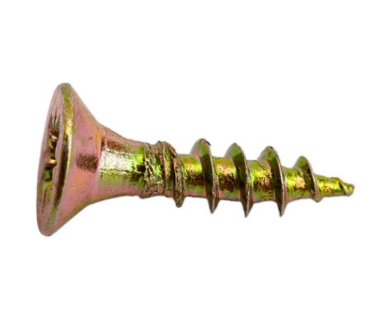 Саморез Мир крепежа DIN 7962 2,5x10 Pozi желтый цинк (1000 шт) Т0000018913 – изображение 3