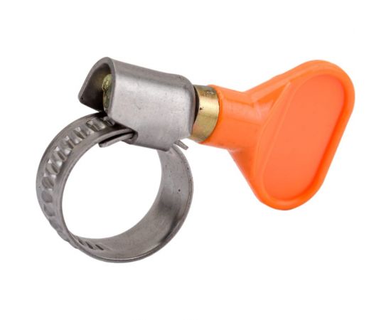 Хомут Novocraft бабочка, нерж., D 10 х 16 mm, box 100 шт., шир. 9 mm 12, 5/8 123-09W016 – изображение 4