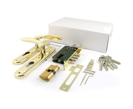 Врезной замок НОРА-М NEW 94-62 мм мат.хром 16998 – изображение 2