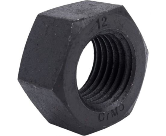 Гайка Море-Метизов DIN 934, класс прочности 12, оксид, M27, 10 шт. GAYKA934M2710M – изображение 4