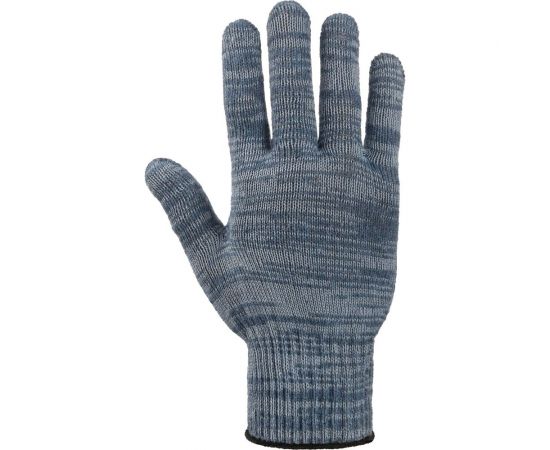 Трикотажные перчатки Фабрика перчаток, стандарт, с ПВХ, 10 класс, 5 нитей, серые, р.М 5-10-СТ-СЕР-(M) – изображение 4