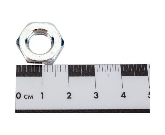 Гайка Море-Метизов DIN 439, класс прочности 6, цинк, М10, 25 шт. GAYKA439CM1025M – изображение 2