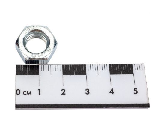 Гайка Море-Метизов DIN 934, класс прочности 12, цинк, M10, 10 шт. GAYKA934СM1010M – изображение 2