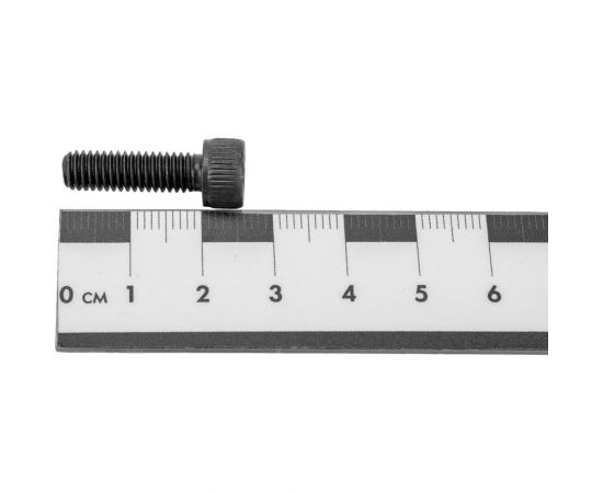 Винт Море-Метизов DIN 912, класс прочности 12.9, оксид, M8x30 мм, 10 шт. VINT91283010M – изображение 3