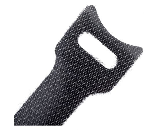 Стяжка-липучка NIKOMAX с мягкой пряжкой, 240x16 мм, черная, 10 шт. NMC-CTV240-16-SB-BK-10 – изображение 4