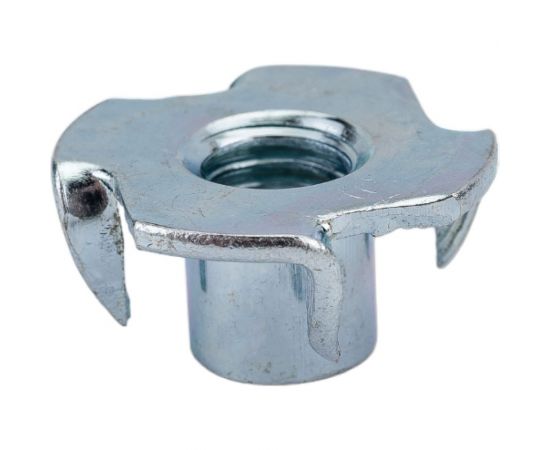 Гайка Мир крепежа DIN 1624, М8, мебельная, врезная, цинк (250 шт) Т0000014448 – изображение 3