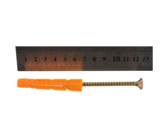 Дюбель универсальный с шурупом 4 шт. (10х61 мм) Зубр 4-301196-10-061 – изображение 3