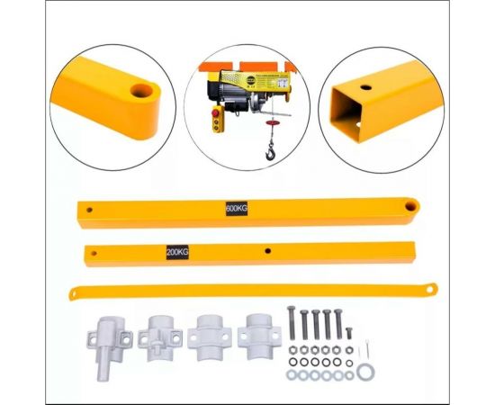 Штанга поворотная для подвеса мини тали на строительные леса 750-1100 мм OCALIFT oca1004894 – изображение 2
