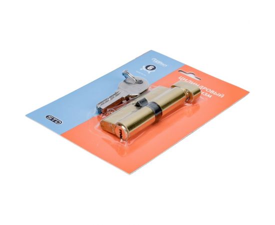 Цилиндровый механизм НОРА-М STD AL ЛПВ-80 40-40 золото 16560 – изображение 3